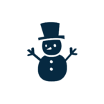 pochoir bonhomme de neige