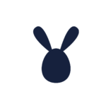 pochoir tête lapin de pâques