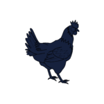 pochoir poule de pâques