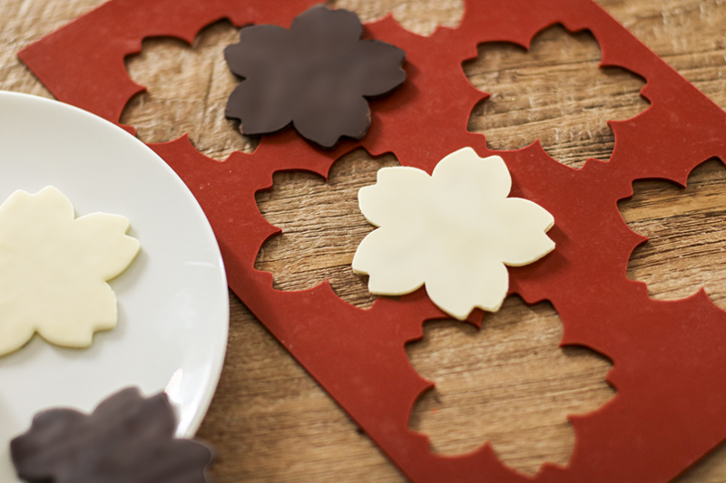 Chablon fleurs par Agathe Duchesne