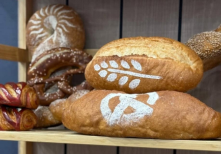 pochoir boulangerie pain